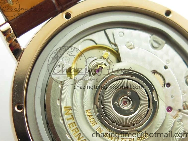 MIROTIME 0429 Portofino 37mm RG V7F 1:1 Best Edition Gray Dial on Deep Brown Leather Strap A SunProtective 7090